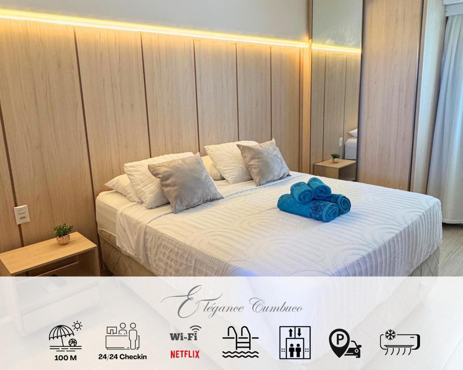 Apartamento Beach Place Cumbuco 100M Da Praia เกากายา ภายนอก รูปภาพ